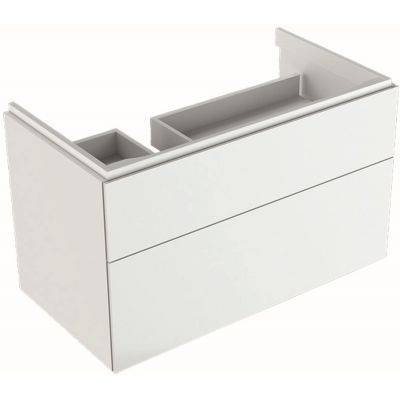 Geberit Xeno2 szafka 88 cm podumywalkowa wisząca biały połysk 500.515.01.1