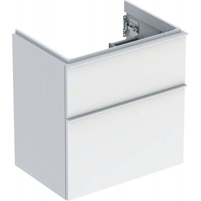 Geberit iCon szafka 59,2 cm podumywalkowa wisząca biały połysk/biały mat 502.307.01.1