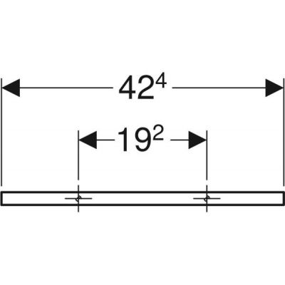 Geberit iCon wieszak na ręczniki czarny mat 502.328.14.1