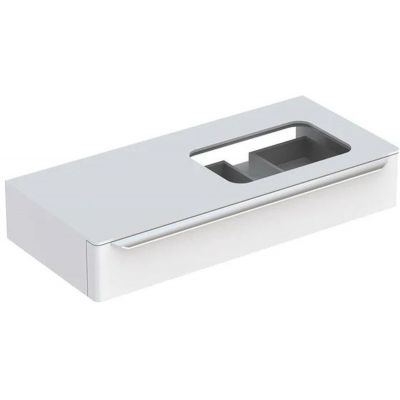 Geberit myDay szafka 115 cm podumywalkowa wisząca biały wysoki połysk 824160000