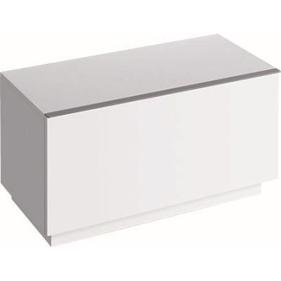 Geberit iCon szafka 89 cm stojąca boczna biały połysk 840090000