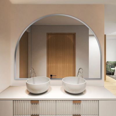 Guarda Musa lustro 90x60 cm srebrny FOR-MUS-SREBRNY-90X60