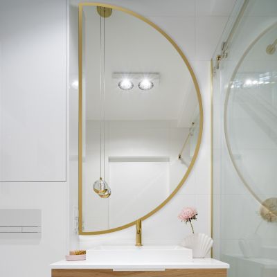 Guarda Musa lustro 60x90 cm złoty FOR-MUS-ZLOTY-60X90