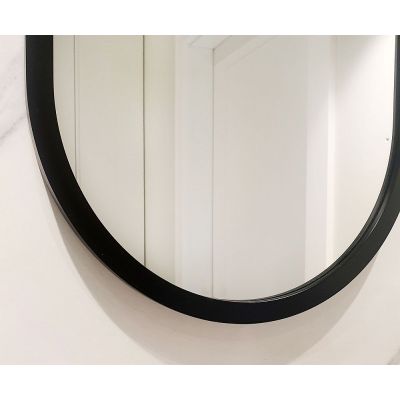 Guarda Tamo lustro z ramą 40x90 cm czarny FOR-TAM-CZARNY-40x90