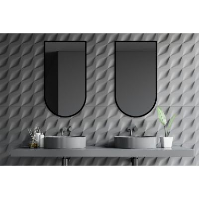 Guarda Tamo lustro 60x160 cm czarny FOR-TAM-CZARNY-60X160