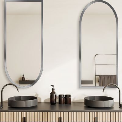 Guarda Tamo lustro 50x100 cm srebrny FOR-TAM-SREBRNY-50X100