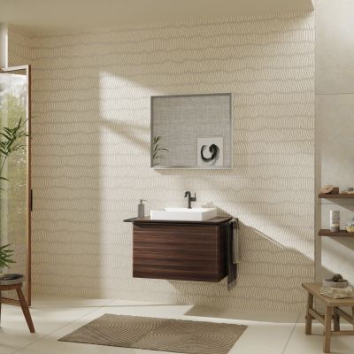 Hansgrohe Xelu Q blat naszafkowy 78x55 cm orzech 54094630