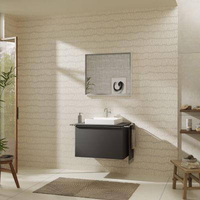 Hansgrohe Xelu Q blat naszafkowy 78x55 cm szary 54094910