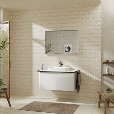 Hansgrohe Xelu Q blat naszafkowy 98x55 cm biały 54095050