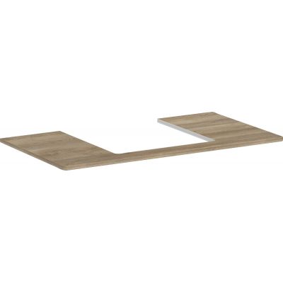 Hansgrohe Xelu Q blat naszafkowy 98x55 cm dąb 54095230