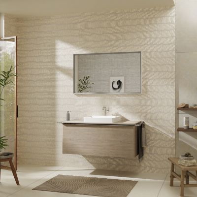 Hansgrohe Xelu Q blat naszafkowy 118x55 cm dąb 54096230