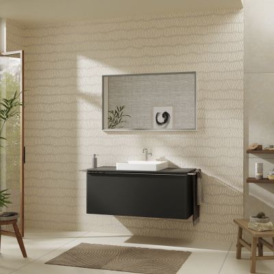 Hansgrohe Xelu Q blat naszafkowy 118x55 cm szary 54096910
