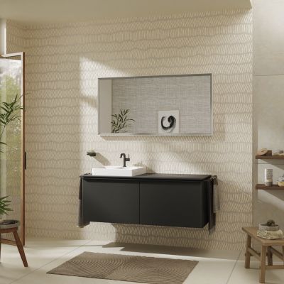 Hansgrohe Xelu Q blat naszafkowy 136x55 cm szary 54097910