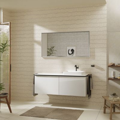 Hansgrohe Xelu Q blat naszafkowy 136x55 cm biały 54098050