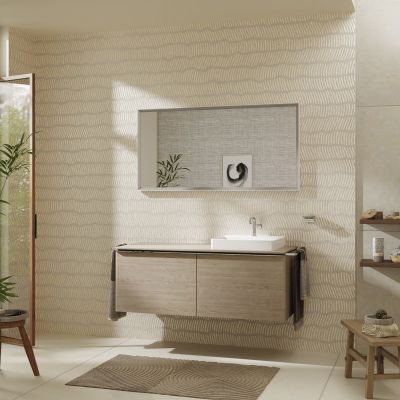 Hansgrohe Xelu Q blat naszafkowy 136x55 cm dąb 54098230