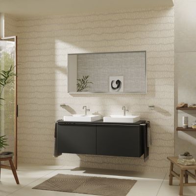 Hansgrohe Xelu Q blat naszafkowy 136x55 cm szary 54099910