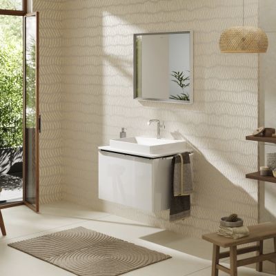 Hansgrohe Xelu Q blat naszafkowy 78x55 cm biały 54109050