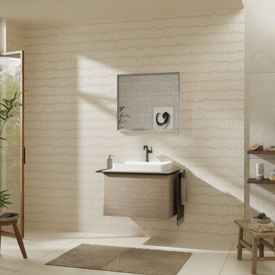 Hansgrohe Xelu Q blat naszafkowy 78x55 cm dąb 54109230