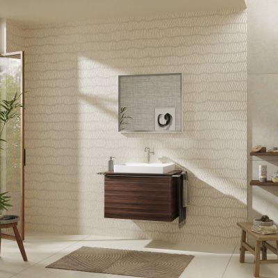 Hansgrohe Xelu Q blat naszafkowy 78x55 cm orzech 54109630