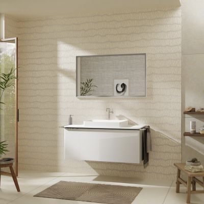 Hansgrohe Xelu Q blat naszafkowy 118x55 cm biały 54111050