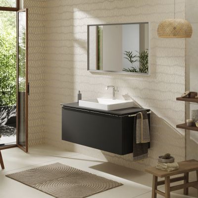Hansgrohe Xelu Q blat naszafkowy 118x55 cm szary 54111910