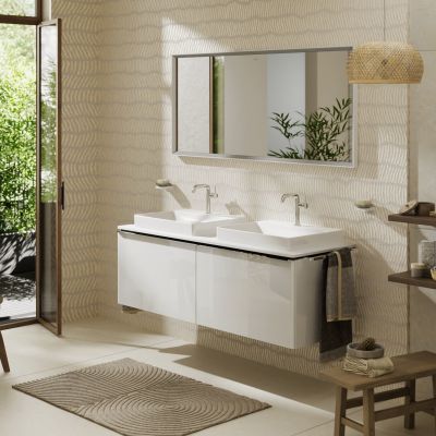 Hansgrohe Xelu Q blat naszafkowy 156x55 cm biały 54112050
