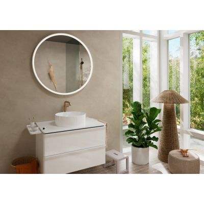 Hansgrohe Xelu Q blat naszafkowy 78x55 cm biały 54113050