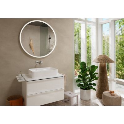 Hansgrohe Xelu Q blat naszafkowy 78x55 cm biały 54113050
