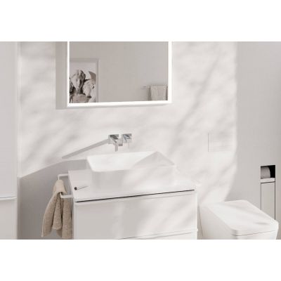 Hansgrohe Xelu Q blat naszafkowy 78x55 cm biały 54120050