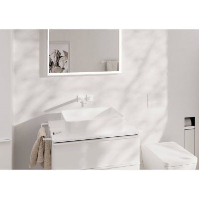 Hansgrohe Xelu Q blat naszafkowy 78x55 cm biały 54120050