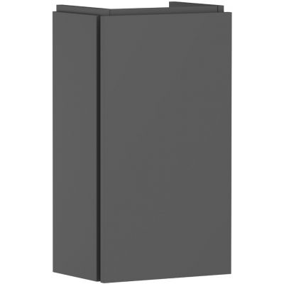 Hansgrohe Xilesa E szafka 34x24x62 cm podumywalkowa wisząca lewa szary łupek mat 54243760