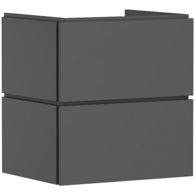 Hansgrohe Xilesa E szafka 58x47x62 cm podumywalkowa wisząca szara 54254760