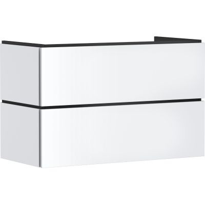 Hansgrohe Xilesa E szafka 98x47x62 cm podumywalkowa wisząca biała 54262700