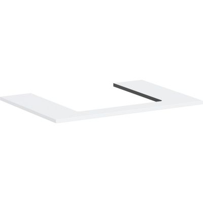 Hansgrohe Xilesa E blat naszafkowy 78x55 cm biały 54269700