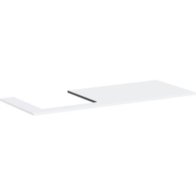 Hansgrohe Xilesa E blat naszafkowy 137,5x55 cm biały 54272700