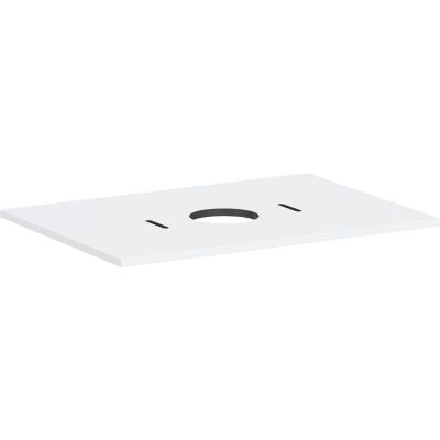 Hansgrohe Xilesa E blat naszafkowy 78x55 cm biały 54275700