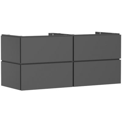 Hansgrohe Xilesa E szafka 137,5x55x62 cm podumywalkowa wisząca szara 54306760