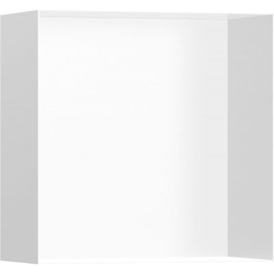 Hansgrohe XtraStoris Minimalistic półka wnękowa 30x30x14 cm biały mat 56079700