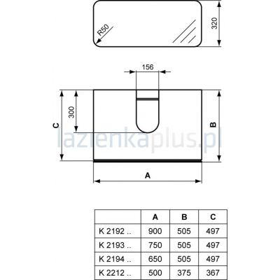 Ideal Standard Moments szafka meblowa 65 cm K2194WG