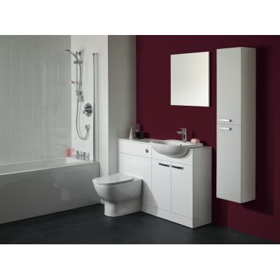 Ideal Standard Eurovit szafka 30x23,5x150 cm boczna wisząca biała E3243WG