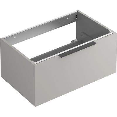 Kludi Icos szafka 80x50x35 cm podumywalkowa wisząca szara 50S80O2