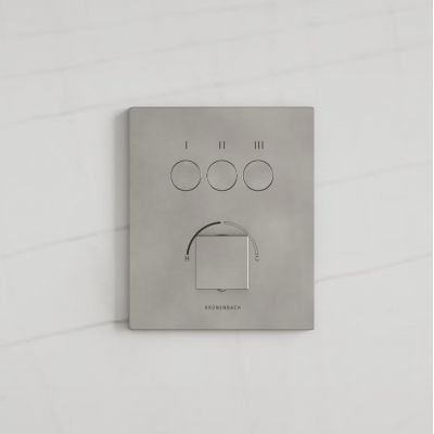 Kronenbach Smart Push bateria wannowo-prysznicowa podtynkowa stal 19045003ES