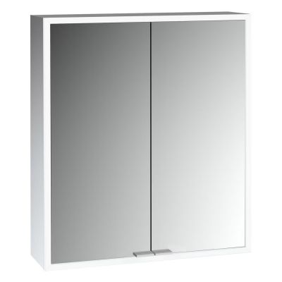 Kronenbach Cube 2.0 szafka 60x17x70 cm z lustrem srebrno anodowane KB100200CR