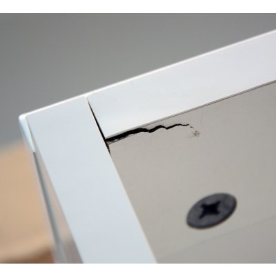 Outlet - Szafka wisząca podumywalkowa 79 cm biały połysk Koło Modo 89426000