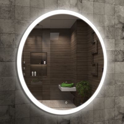 Lavita Aura lustro 80 cm okrągłe z oświetleniem LED