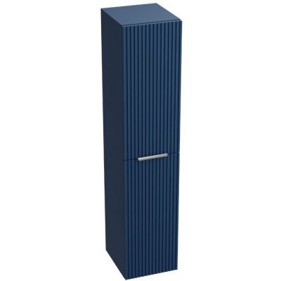 LaVita Oklahoma szafka 30x25x140 cm boczna wisząca niebieski mat