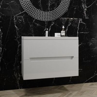 LaVita Kansas umywalka z szafką 60 cm zestaw meblowy biały (5900378314325, 5908211416168)
