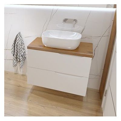 LaVita Kolorado umywalka z szafką 60 cm zestaw meblowy biały (5900378314363, 5908211416205)