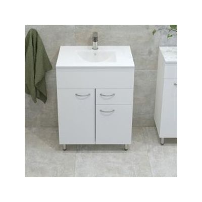 LaVita Basic Barato komoda stojąca biały połysk