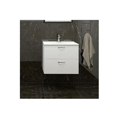 LaVita Kalifornia umywalka z szafką 60 cm Basic Barato zestaw meblowy biały (5900378314448, 5908211495224)